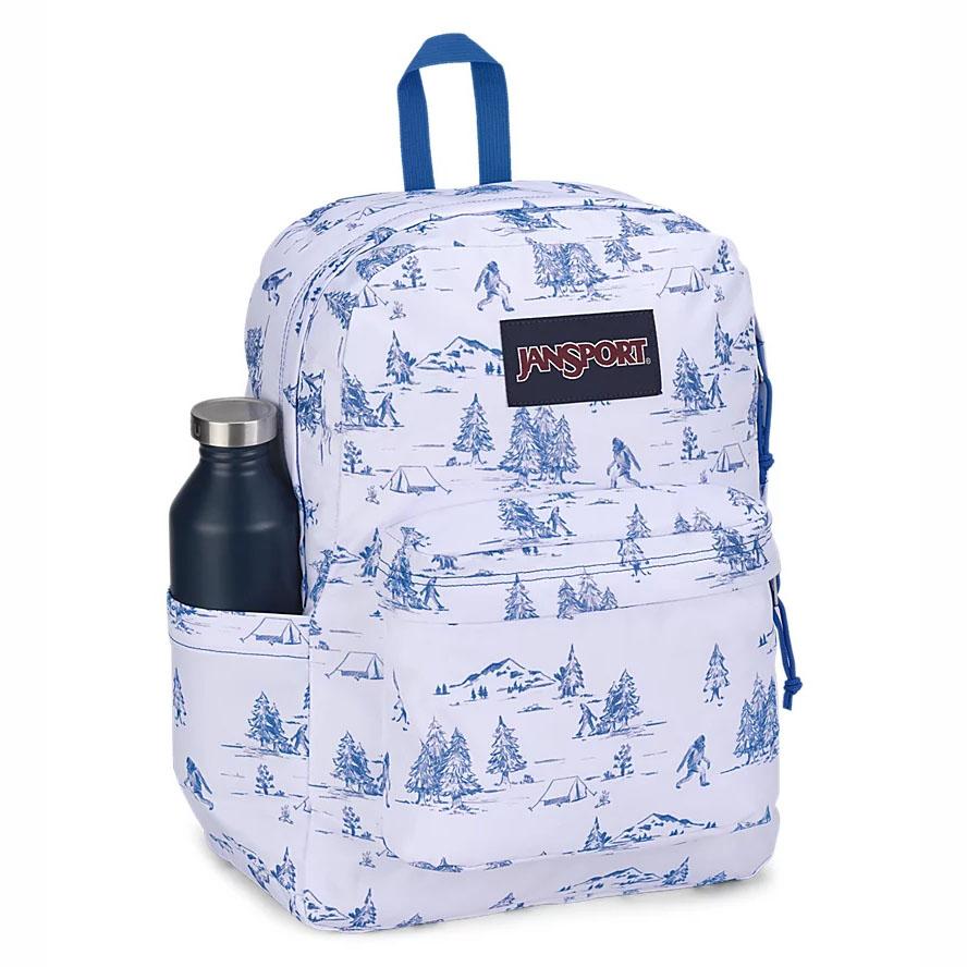 Sac à Dos Ordinateur JanSport SuperBreak? Plus Blanche Bleu | BWH-19470803